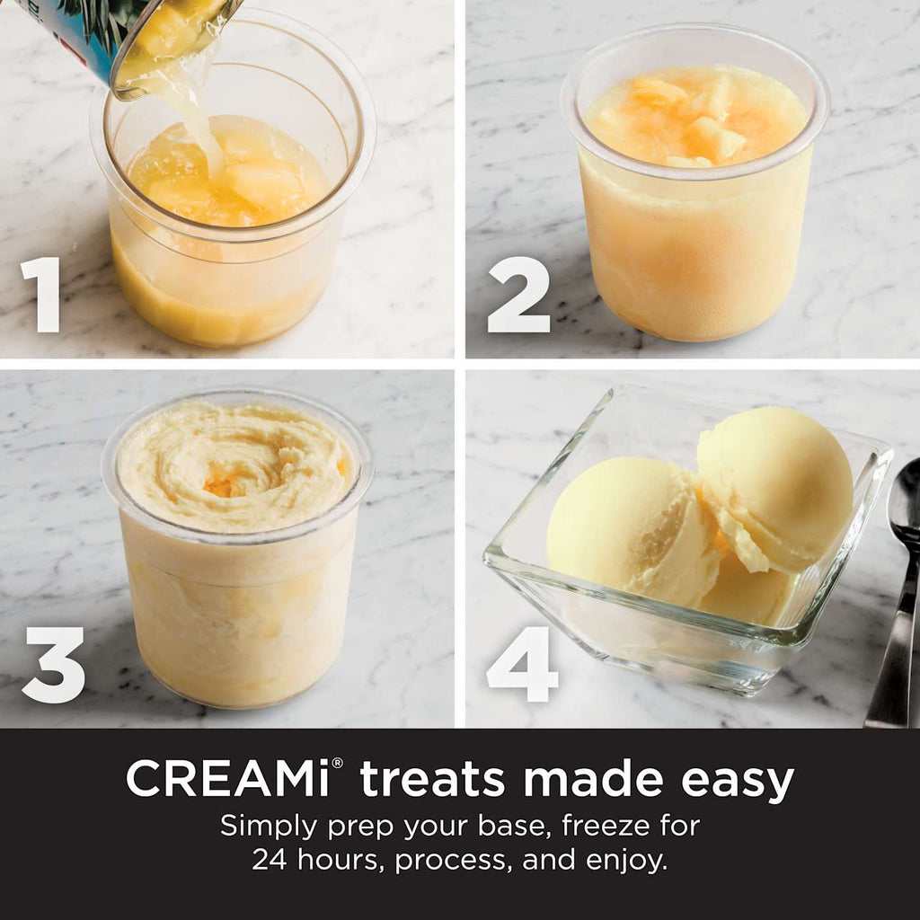Ninja® CREAMi® 7-in-1 Ice Cream Maker and 2 Extra Pints Bundle