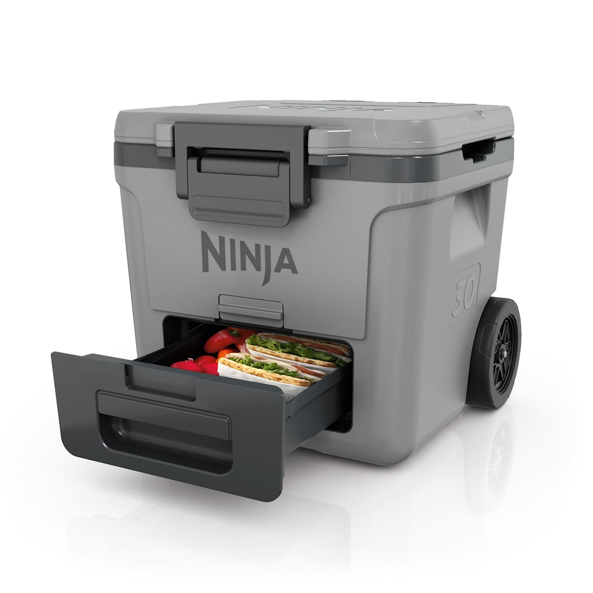 Ninja FrostVault™ 30qt Wheeled Cooler with Dry Zone, Lakeshore Blue