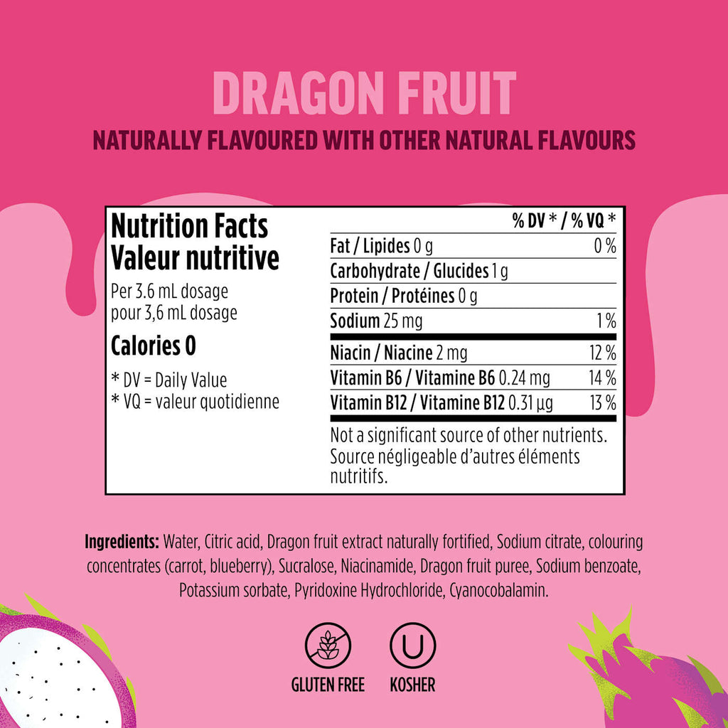 Ninja Thirsti™ FRUITI CHILL Dragon Fruit Flavored Water Drops