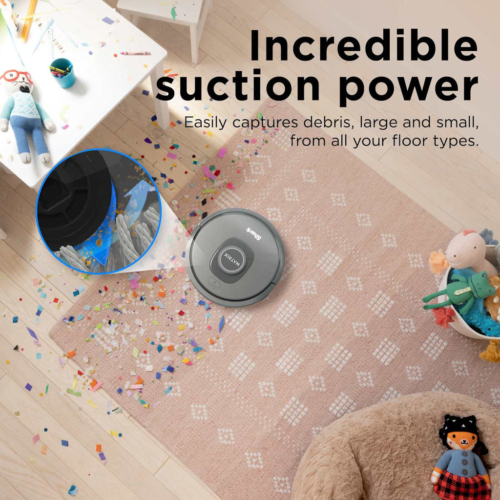 Shark Matrix™ Robot Vacuum and Self-Empty Base