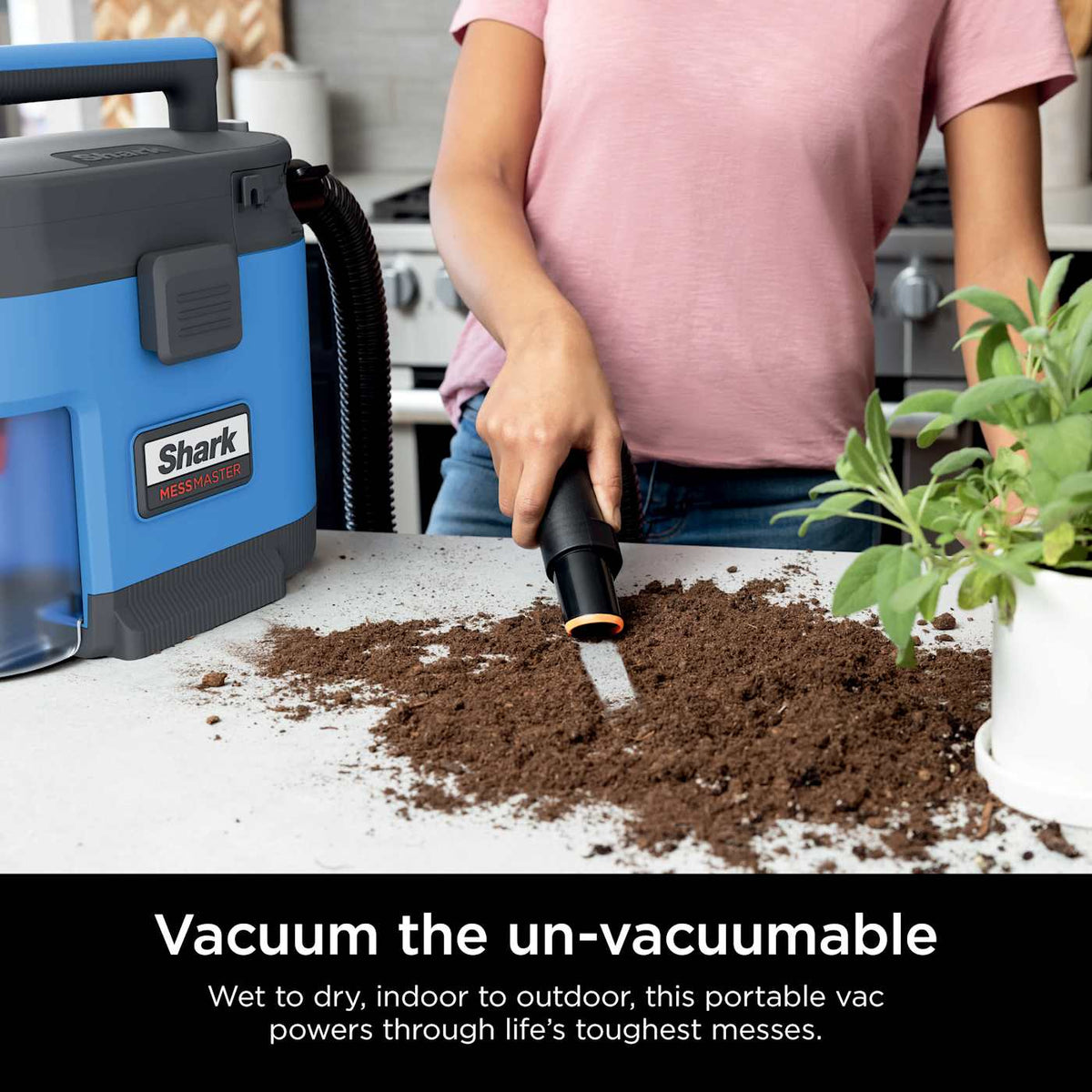 Shark® MessMaster™ Portable Wet/Dry Vac