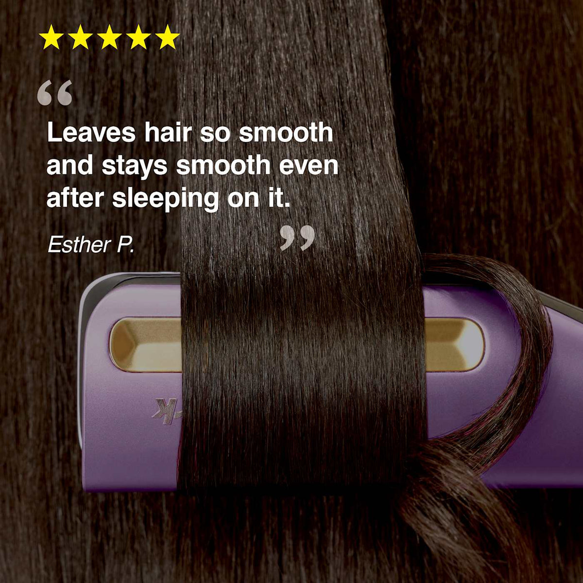 Shark SilkiPro™ Hair Straightener and Dryer in Rose Petal