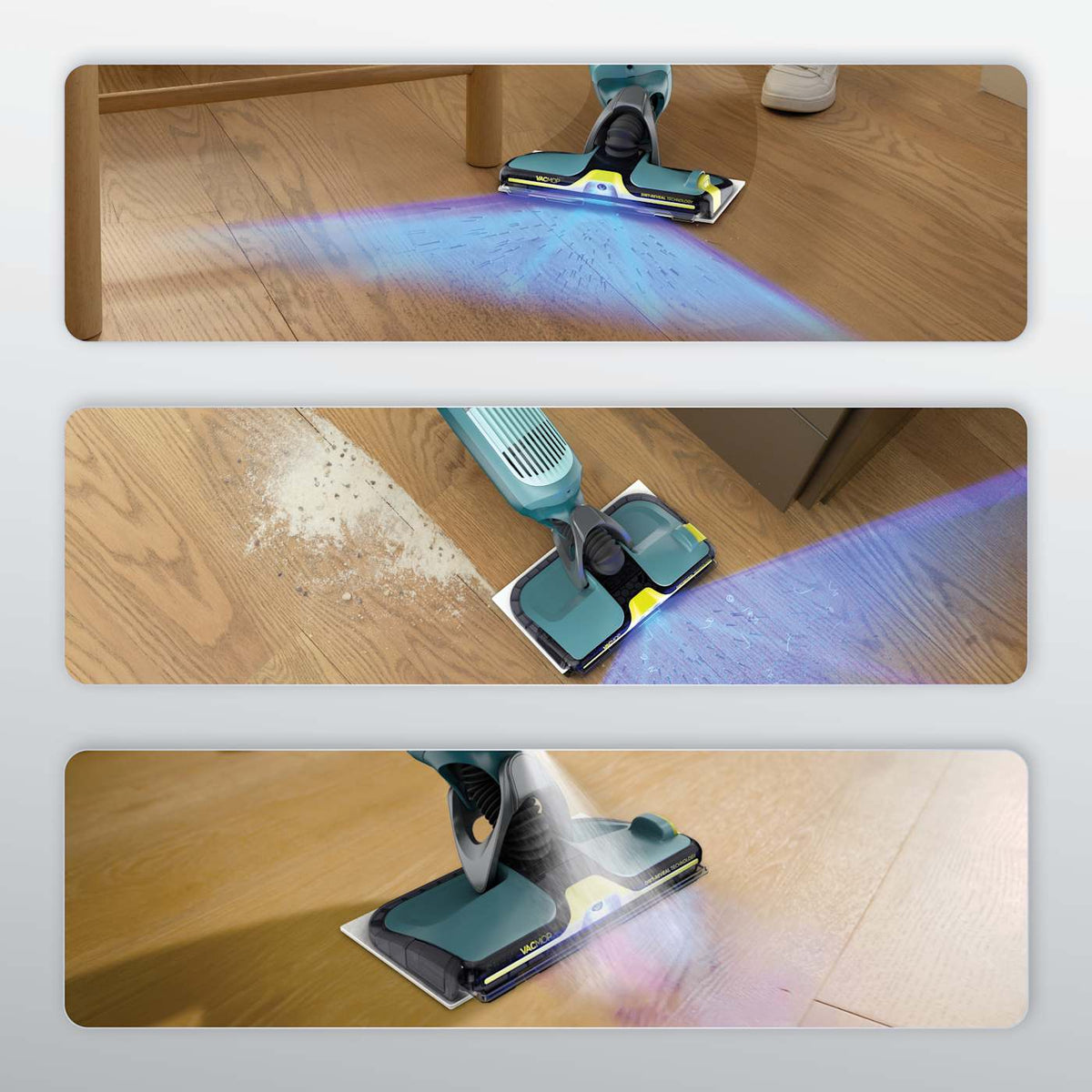 Shark VACMOP® Reveal Cordless Floor Vacuum and Spray Mop